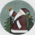 Santa Holding Star