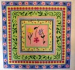 Pastel Patchwork with Flowers