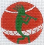Green Kokopelli