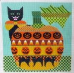 Kitty Jack-O-Lantern