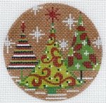 Gold Christmas Trees