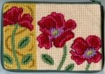 Red Poppies Cosmetic Case