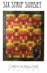 Six Strip Sunset Quilt
