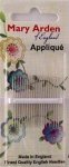 Mary Arden of England Applique'