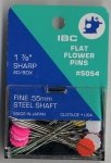 IBC Flower Head Plastic Flat Pin