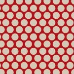 Vintage Polka Dot Red 00057 