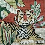 Trubey Needlepoint<BR>Tiger