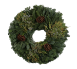 Mixed Noble Fir Wreath
