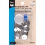Button Cover Kit 3/4in 5 ct