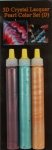 03136 3D Crystal Lacquer Pearl Color Set (D) with Pen Style Applicators