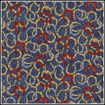 Western Trails - Horseshoes on Denim