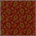 Paisleys on Red