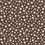 Wanna Be a Cowboy - Brown Dots