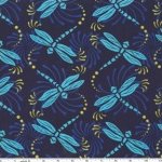 Grand Bazaar Dancing Dragonflies SKU# DS5069-MIDN-D