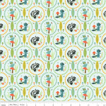 Woodland Tails Owl Blue SKU# C2774-BLUE