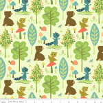 Woodland Tails Bear Green SKU# C2773-GREEN