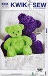 Kwik Sew  3246 Bears Pattern by Kerstin Martensson