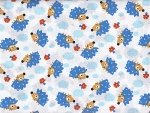 Timeless Treasures Fun Hedgehogs White C9468