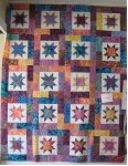 Batik Lucky Star Quilt