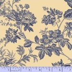 Blue Toile - cream/blue (100239)