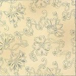Love Is - Floating Vines Teal/Cream 