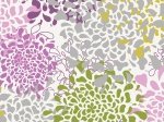 High Society Collection - High Society - Victoria, White with Multi floral print