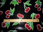 Oilcloth Collection Cherry Red & Black