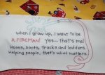 A Fireman...Yes! Pillowcase