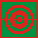 4-H Target Overlay, Laser Die Cut
