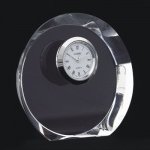 Moon Desk Clock - Crystal