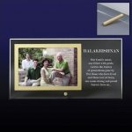 Glass Photo Frame - Gold - 4x6 