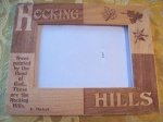 Hocking Hills Laser Engraved Frame