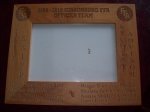FFA Laser Engraved Wood Frame
