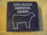 Laser Engraved Soap Steer