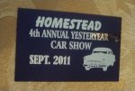 Metal Engraved Dash Plate for Cruise Ins
