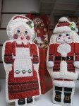 Mr and Mrs Nutcrackers Santas-CD 171,172