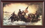 Executive Gallery painting of Washington Crossing the Delaware by Emmanuel Gottlieb Leutze, 1816-1868