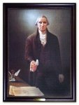 Executive Gallery painting of The Constitution - It's Only Keepers--The People by Robert Schoeller, 1950-
