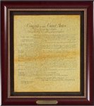 Executive Gallery image of The Bill of Rights document 