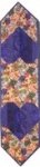 Two Hearts Table Runner from Pieced Tree Patterns