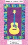 Simply an Acoustic Guitar by Maureen Erhardt 