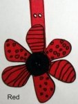 MISS ASTER RED LEATHER HANDLES 24