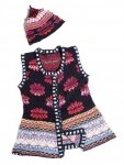 Nomad Vest & Pagoda Hat