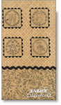 Moda - Full Circle - Monograms Panel - 6011-11 - Wheat