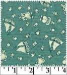 Aunt Grace 30's Print Green
