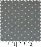 Marcus Bros Sachet Flannel II Grey with White Dots