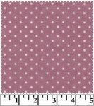 Woolies Flannel Pindot on Violet