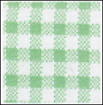 Mini Checks Apple Green