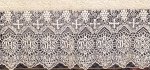 Ecclesiastical Vintage Altar Cloth Linen with Lace Decoration Beautiful Piece D3JMF