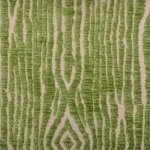 John Robshaw Charcoal Moss Green Upholstery Fabric Faux Bois